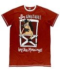Lazy One Nightshirts for Women, Cute Nightgown for Women, Animal Designs, Horse (Unstable in The Mornings, One Size)