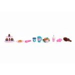 Wild Manes Horse Toys Cocoa’s Bakery Café Cart Playset with Cocoa Horse Doll Figure, Includes Brush and Play Accessories