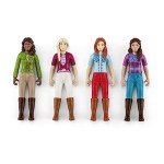 Schleich Horse Club 40-Piece Playset - Ride Out with 4 Horse Toys, 4 Rider Girls & Accessories for Ages 5+