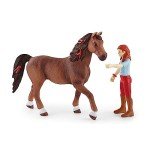 Schleich Horse Club 40-Piece Playset - Ride Out with 4 Horse Toys, 4 Rider Girls & Accessories for Ages 5+