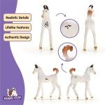 Schleich Horse Club - Marwari Foal - 3" Hand-Painted Collectable, Realistic Toy Horse Figurine for Girls and Boys. Durable Educational Figure for Fun Imaginative Play. Cool Kids Toys Ages 5+ 14896