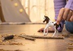Schleich HORSE CLUB - Paint Horse Foal - 3" Hand-Painted Collectable, Realistic Toy Horse Figurine for Girls and Boys. Durable Educational Figure for Fun Imaginative Play. Cool Kids Toys Ages 5+ 14899