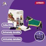 Schleich Horse Club - 38-Piece Toy Trailer and Truck Playset with Horse, Rider Action Figure and Accessories, Detailed Animal Toys for Kids Ages 5+
