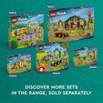 LEGO Friends Horse and Pony Trailer Playset, Building Toy for Kids, Creative Play Gift with Liann and Zoya Characters and 2 Animal Figures, Toy for 4 Year Olds and Up, 42634