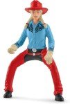 Schleich Farm World - 7PC Barrel Racing Set - Western Rodeo Toy Playset with Cowgirl Figurine, Horse Figure and Accessories - Realistic Farm Toys for Boys and Girls - Kids and Toddlers Ages 3+