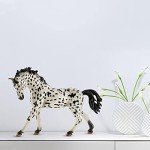 Kumprohu 5" Horse Toy, Denmark Knabstrupper Mare Toy, Realistic Pony Figurine, Horse Farm Life Club Figurine for Educational Purposes, Awareness, Party Favors for Girls Boys