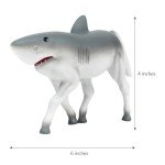 Randimals Realistic Animal Toys - Unique Horse & Shark Hybrid Figurines - Safari & Farm Animal Mix - Mini Figures for Kids & Kidults