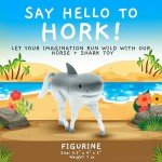 Randimals Realistic Animal Toys - Unique Horse & Shark Hybrid Figurines - Safari & Farm Animal Mix - Mini Figures for Kids & Kidults