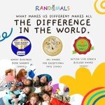 Randimals Realistic Animal Toys - Unique Horse & Shark Hybrid Figurines - Safari & Farm Animal Mix - Mini Figures for Kids & Kidults