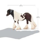 Safari Ltd. Tinker Horse Figurine - Lifelike 6" Figure - Educational Toy for Boys, Girls, and Kids Ages 3+