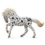 CollectA Horse Life Knabstrupper Black Leopard Mare Toy Figure