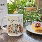 HIWERAN Funny Horse Mug Gifts for Horse Lover Farm Owner, Mom, Daughter, Hay Girl Hay Coffee Mug 11Oz, Cute Horse Mug Gift for Birthday, Mothers Day Gift, Christmas Birthday Mug Gift for Horse Lover