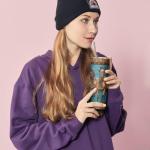 Thomasamwr Stainless Steel 20oz Insulated Horse Coffee Travel Mug With Straw and Lid, Horse Gifts Cups for Women and Girls