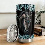 Horse Tumbler 20oz Stainless Steel Insulated Coffee Travel Mug Cup Christian Gifts for Horse Lover Girls Women Gift for Birthday Christmas