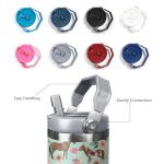 qwpmvhsak 30 oz Horse Flip Straw Tumbler with Handle, Cute Floral Horse Insulated Stainless Tumbler Coffee Cups Water Bottle CoffeeTravel,Horses Gifts for Women Horse Lovers Girls
