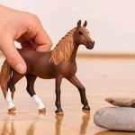 Schleich Horse Club 2023 Authentic Majestic Peruvian Pasos Mare Horse Figurine - Realistic Detailed Riding Horse Mare Toy for Boys and Girls Imagination and Play, Highly Durable Gift for Kids Ages 5+