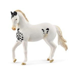 Schleich HORSE CLUB - Marwari Stallion - 5" Hand-Painted Collectable, Realistic Toy Horse Figurine for Girls and Boys. Durable Educational Figure for Fun Imaginative Play. Cool Kids Toys Ages 5+ 14898