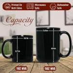 Custom Name Black Mug, Western Horse With Desert Landscape Design Ceramic Cup, Personalized Unique Horse Coffee Mug, Customized Horse Riders Black Mug 11oz 15oz, Gift For Women Men