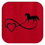 ThisWear Horse Lover Gift Infinite Love Infinity Symbol Hoodie Sweatshirt 3XL Red