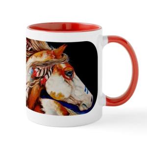 CafePress Spirit Horse Mugs 11 oz (325 ml) Ceramic Coffee Mug