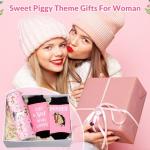 Funnymoom 2 Pack Horse Gifts Set Skinny Tumbler 20 oz Travel Coffee Mug Novelty Cute Animals Socks, Christmas Birthday Party Gifts for Horse Themed