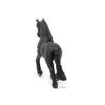 Schleich Horse Club Frisian Mare Horse Toy Figurine - Realistic Toy Figure with Detailed Braiding and Mane, Fun and Imaginative Play for Boys and Girls, Gift for Kids Ages 5+