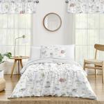 Sweet Jojo Designs 2-Piece Twin Comforter Set (Farm Animals) for Boys/Girls, Children, Kids Bedding, Bed in a Bag incl. Blanket & Pillow Sham (Watercolor Farmhouse, Lattice, Horse, Cow, Sheep, Pig)