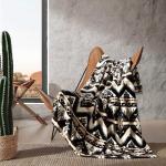 Wrangler - Throw Blanket, Soft Plush Fleece Bedding, Western Decor for Bed or Couch, Yellowstone Inspired, Oeko-Tex Certified (Jesse Brown, 50" x 60")