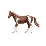 Schleich Horse Club - Paint Horse Mare - 6" Hand-Painted Collectable, Realistic Toy Horse Figurine for Girls and Boys. Durable, Educational Figure for Fun Imaginative Play. Kids Toys Ages 5+ 14901