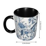 Horse 11oz Funny Coffee Mug Cute Tea Cup for Women Ceramic Mug Microwave Safe with Handle
