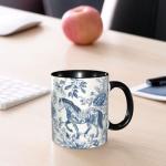 Horse 11oz Funny Coffee Mug Cute Tea Cup for Women Ceramic Mug Microwave Safe with Handle