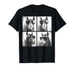 Funny Horse Wearing Sunglasses Photobooth Selfie Farm Animal T-Shirt