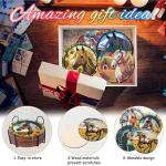 Zythron 8 PCS Diamond Art Coasters Horse Diamond Painting Coasters Kits Horse with Holder Cork Pads DIY for Beginners, Adults, Diamonds Art Crafts Supplies 4x4 in