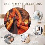 LuxeCove Horse Lover Gift, Horse Throw Blanket, Western Cowgirl Room Decor for Girls & Women, 50'' x 60'', Cozy Equestrian Accent for Bed & Couch, Farmhouse Birthday Christmas Mother's Day