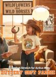 Girls Cowgirl Western Shirts - Kids Rodeo Horse Short Sleeve Country Tee Cowboy Graphic Wild Flowers Summer Top(Beige,150,1543b)