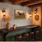 Wood Framed Vintage Horse Wall Art, Small Rustic Antique Animal Canvas Wall Decor Paintings, Retro Nature Horse Pictures Posters Prints for Living Room Bedroom Farmhouse Decor 8x10 Inch