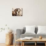 TBT Vintage Horse Decor Farm Animals Horse Gifts Canvas Wall Art Wall Decor Country Framed Posters Art Prints Artwork Pictures for Farmhouse Home Kitchen Living Room Office Decorative