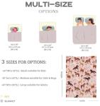 Horse Throw Blanket 50"x40" Fuzzy Soft Cozy Horses Blankets Soft Throws Warm Lightweight Plush Fleece Throw Blanket for Kids Men Women Gift Bed Couch Sofa