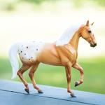 Breyer Horses Freedom Series Effortless Grace | Horse and Foal Set | Horse Toy | 9.75" x 7" | 1:12 Scale | Model #62224, Palomino