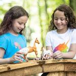 Breyer Horses Freedom Series Effortless Grace | Horse and Foal Set | Horse Toy | 9.75" x 7" | 1:12 Scale | Model #62224, Palomino