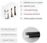 JJN 3Pcs Horse Wall Art Modern Animals Country Farm Animals Prints Posters Horse Portrait Canvas Painting Pictures for Home Farmhouse Bathroom Bedroom Living Room Unframed