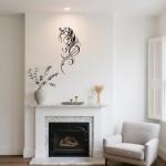 JBCHUCI Metal Horse Wall Art - Western Equestrian Line Art & Dynamic Metal Wall Sculptures, Horse Wall Decor for Home Bedroom, Bathroom, Living Room (15.7x 7.2 Inch)