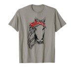 Horse Bandana for Horseback Riding Horse Lover T-Shirt