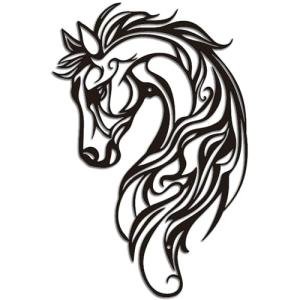 Zckjnoi Horse Wall Decor - Elegant Horse Wall Art with Canvas Prints for Bedroom & Girls Room Decor, Cuadros de Caballos