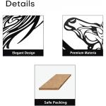 Zckjnoi Horse Wall Decor - Elegant Horse Wall Art with Canvas Prints for Bedroom & Girls Room Decor, Cuadros de Caballos