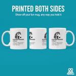 Panvola Equinetrovert Definition Mug Horse Lover Gifts For Women Men Equestrian Gifts From Mom Dad Friends Introvert Introverting Anti Social People Novelty Drinkware Ceramic Mug 11 oz White