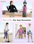 FitsT4 Sports Girls Fleece Equestrian Shirt Horse Riding Jacket Fall Winter Warm Horseback Riding Shirts Athletic Outwear Pink S