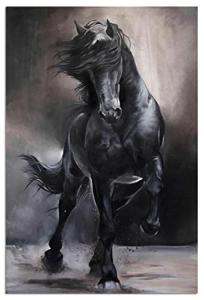 Horse Poster, Horse Canvas Wall Art Painting For Living Room Decor Aesthetic Vintage Posters & Prints Animals Picture Bedroom Wall Decor Unframed 12x18 inches