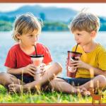 Mifoci 12 Horse Party Favors Horse Cups with Lid Straw 24 oz Plastic Drink Cups Bulk Reusable Tumblers for Birthday Party Themed Gifts