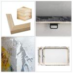 Artsbay Horse Wall Art Running on Grassland Pictures Night Scenery Decor Wild Animal Pictures Wooden Artwork for Bedroom Living Room Office 24x48 Inches